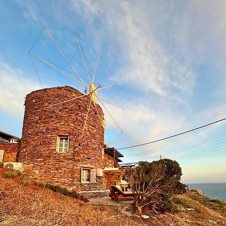 The Stone Windmill Villa Koundouros Bagian luar foto