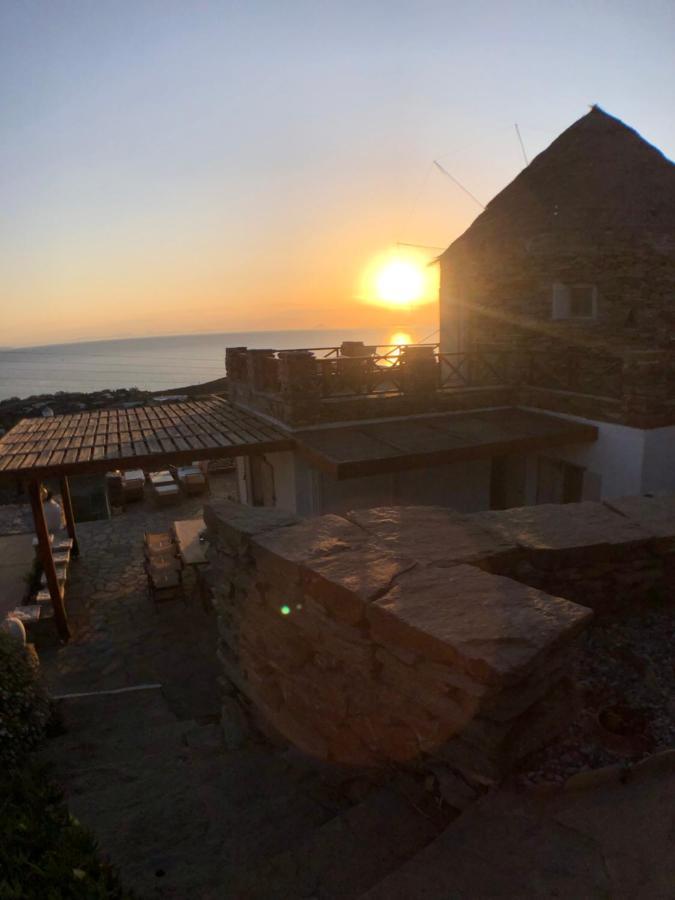 The Stone Windmill Villa Koundouros Bagian luar foto
