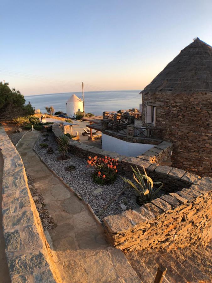 The Stone Windmill Villa Koundouros Bagian luar foto