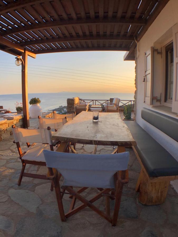 The Stone Windmill Villa Koundouros Bagian luar foto