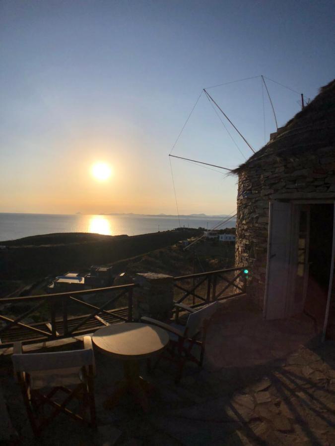 The Stone Windmill Villa Koundouros Bagian luar foto