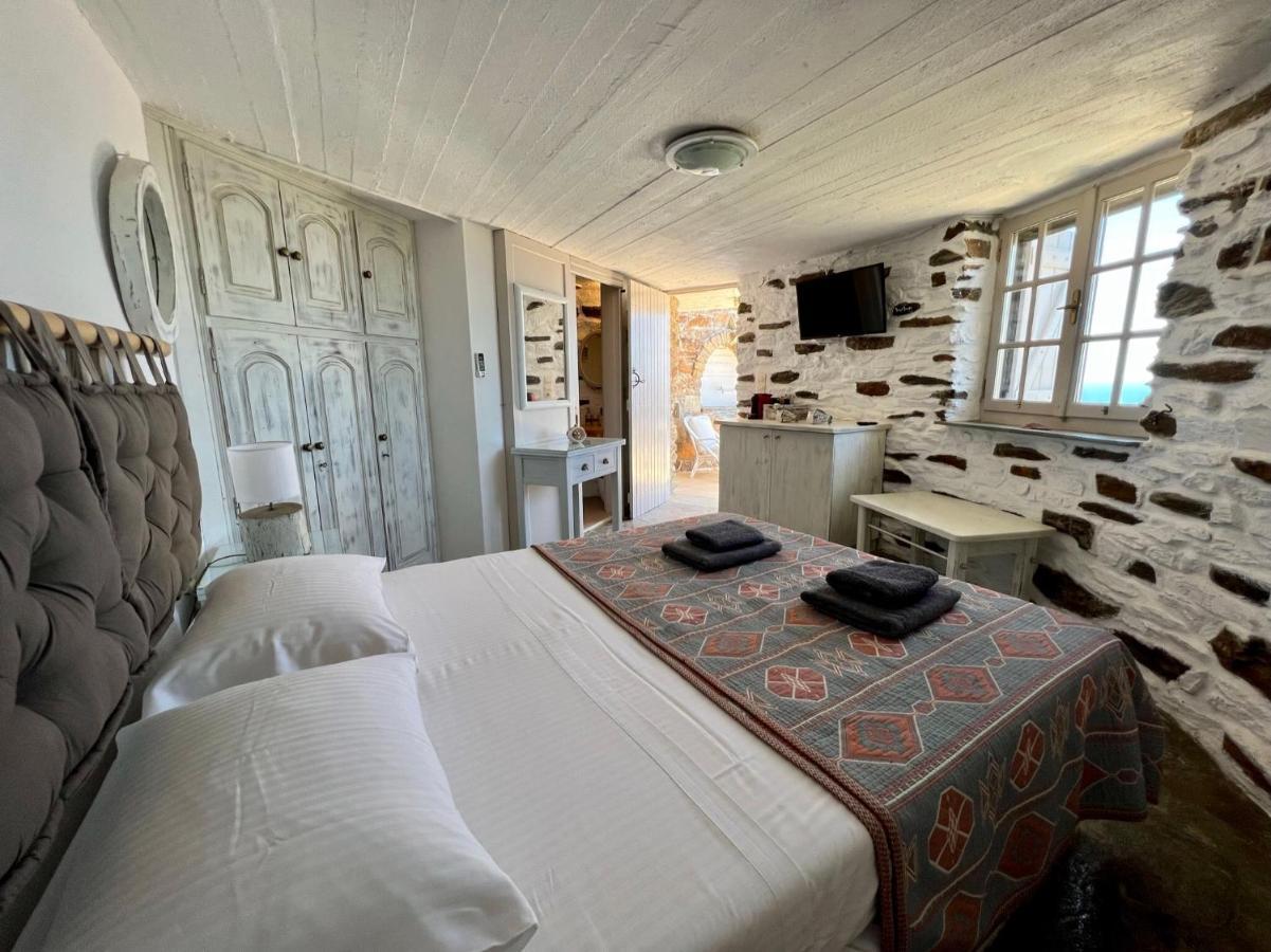 The Stone Windmill Villa Koundouros Bagian luar foto