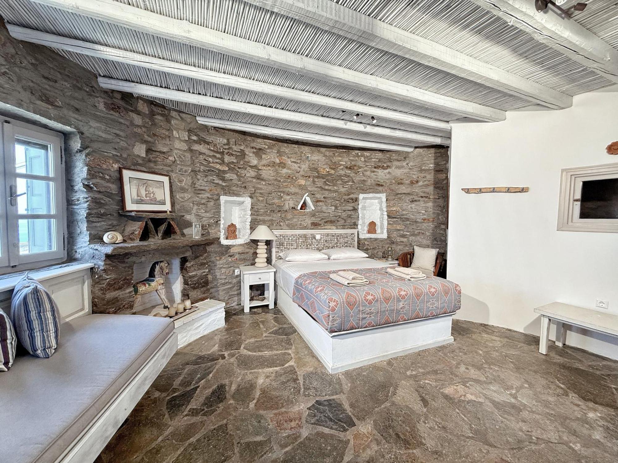 The Stone Windmill Villa Koundouros Bagian luar foto