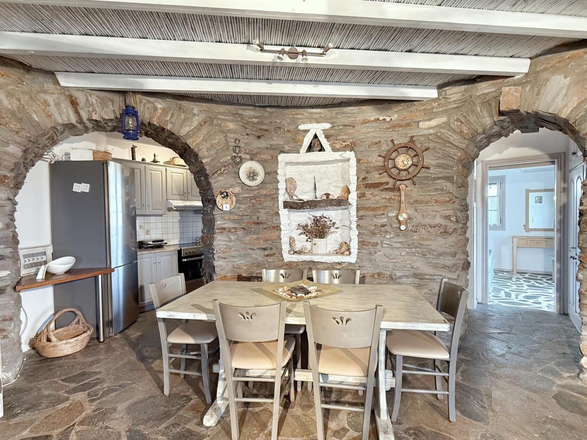 The Stone Windmill Villa Koundouros Bagian luar foto